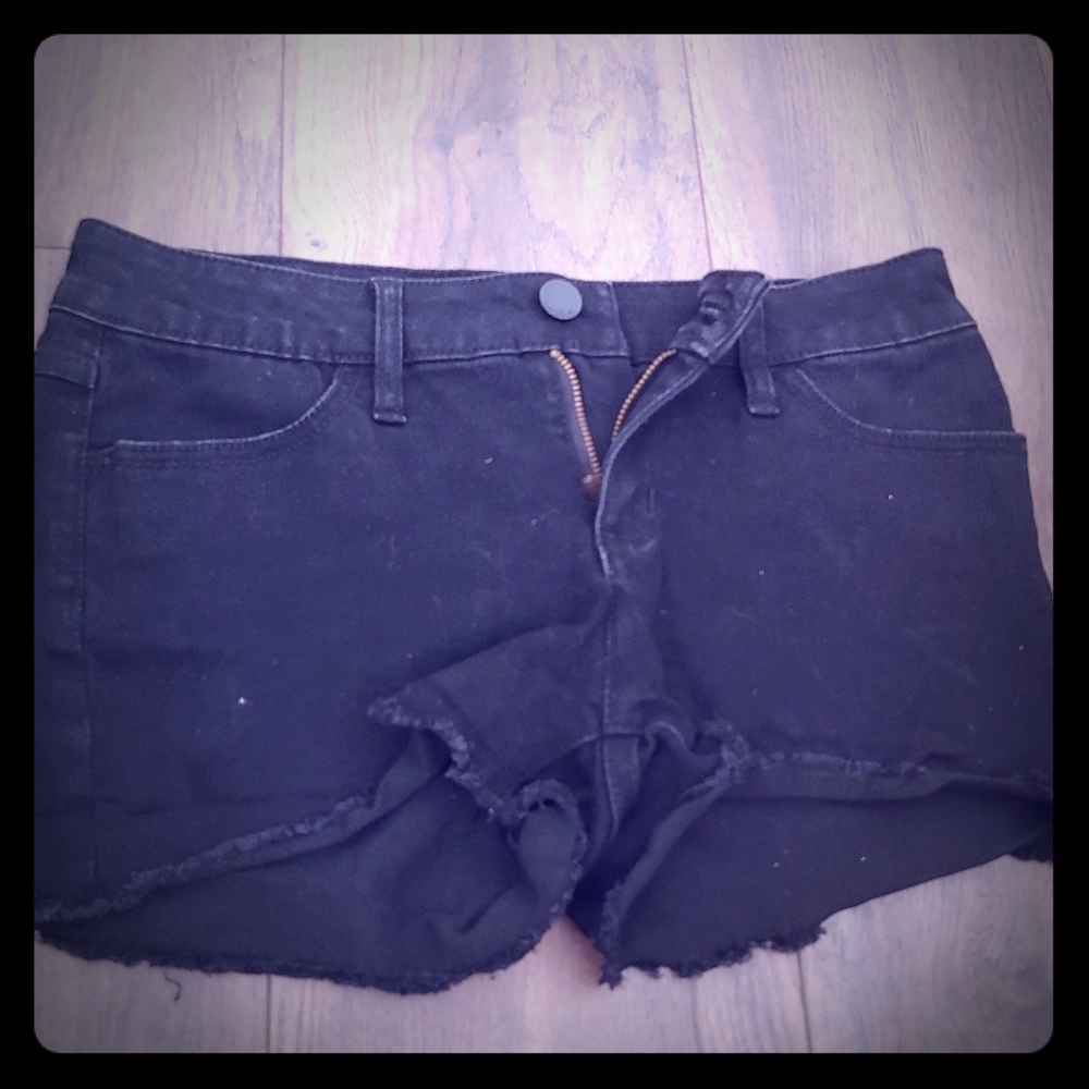 Black shorts